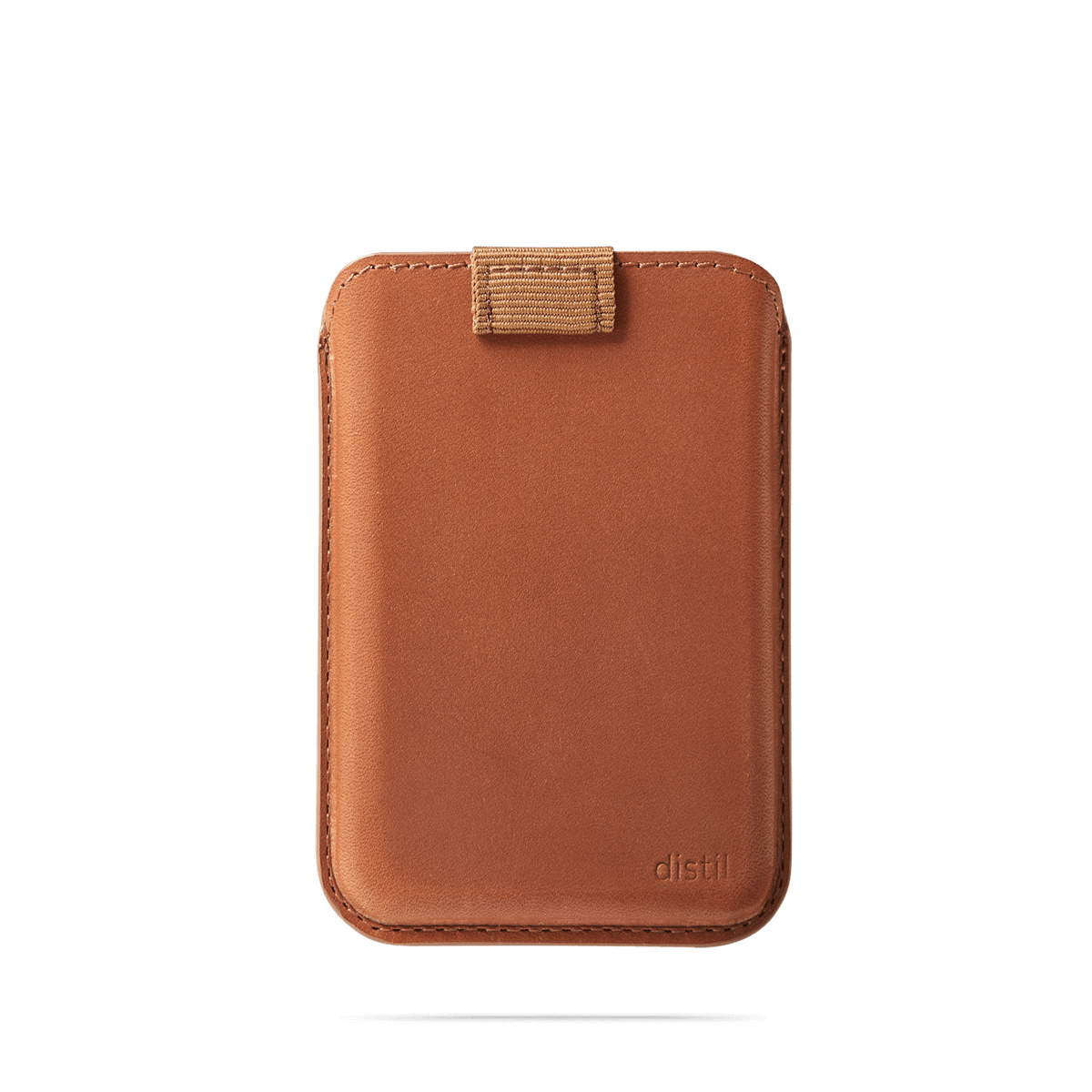 brown distil magsafe wallet